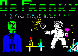 Игра Dr. Franky and the Monster (ZX Spectrum)