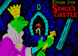 Игра Dragon's Lair II: Escape from Singe's Castle (ZX Spectrum)