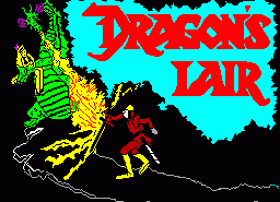 Игра Dragon's Lair (ZX Spectrum)
