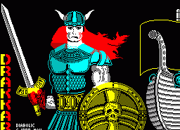 Игра Drakkar (ZX Spectrum)