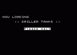 Игра Driller Tanks (ZX Spectrum)