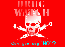 Игра Drug Watch (ZX Spectrum)