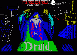 Игра Druid (ZX Spectrum)