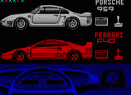 Игра Duel, The: Test Drive II (ZX Spectrum)
