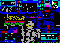 Игра Dynatron Mission (ZX Spectrum)