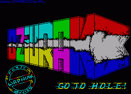 Игра Dziurak - Go to Hole! (ZX Spectrum)