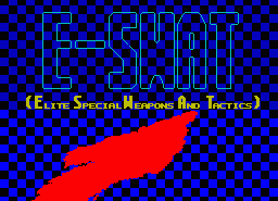 Игра E-SWAT (ZX Spectrum)