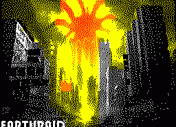 Игра Earthraid (ZX Spectrum)