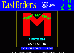 Игра EastEnders (ZX Spectrum)