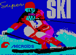 Игра Eddie Edwards' Super Ski (ZX Spectrum)