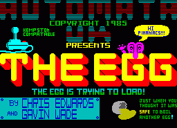 Игра Egg, The (ZX Spectrum)