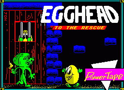 Игра Egghead to the Rescue (ZX Spectrum)