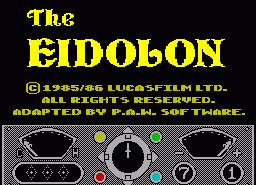 Игра Eidolon, The (ZX Spectrum)