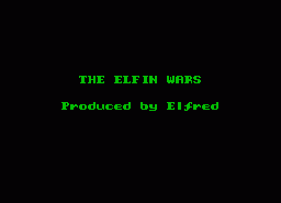 Игра Elfin Wars, The (ZX Spectrum)