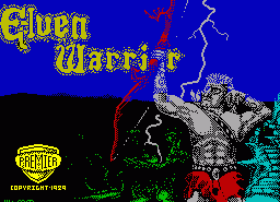 Игра Elven Warrior (ZX Spectrum)