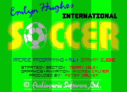 Игра Emlyn Hughes International Soccer (ZX Spectrum)