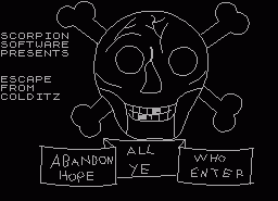 Игра Escape from Colditz (ZX Spectrum)