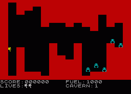 Игра Escape from the Underworld (ZX Spectrum)