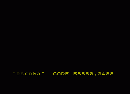 Игра Escoba, La (ZX Spectrum)