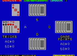 Игра Euchre (ZX Spectrum)