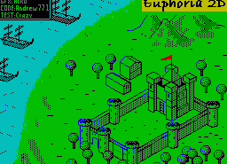 Игра Euphoria 2D (ZX Spectrum)