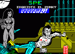 Игра Evaristo el Punky (ZX Spectrum)