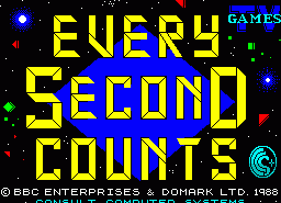 Игра Every Second Counts (ZX Spectrum)