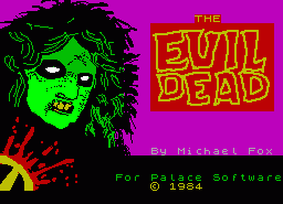 Игра Evil Dead, The (ZX Spectrum)