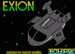 Игра Exion (ZX Spectrum)
