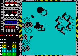 Игра Exofox (ZX Spectrum)