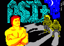 Игра Exploding Fist + (ZX Spectrum)