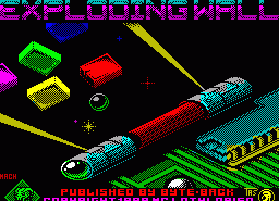 Игра Exploding Wall (ZX Spectrum)