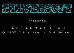 Игра Exterminator (ZX Spectrum)