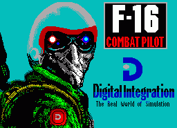 Игра F-16 Combat Pilot (ZX Spectrum)