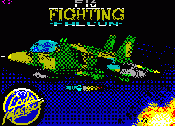 Игра F-16 Fighting Falcon (ZX Spectrum)