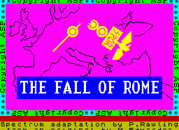 Игра Fall of Rome, The (ZX Spectrum)