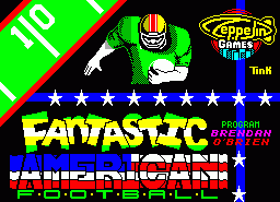 Игра Fantastic American Football (ZX Spectrum)