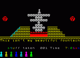 Игра Fantasy World Willy (ZX Spectrum)
