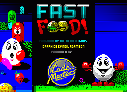 Игра Fast Food (ZX Spectrum)