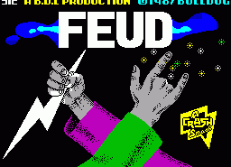 Игра Feud (ZX Spectrum)