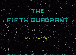 Игра Fifth Quadrant, The (ZX Spectrum)