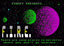 Игра F.I.R.E. (ZX Spectrum)