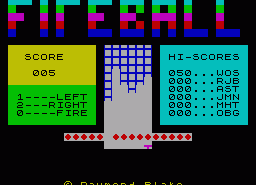 Игра Fireball (ZX Spectrum)