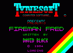 Игра Fireman Fred (ZX Spectrum)