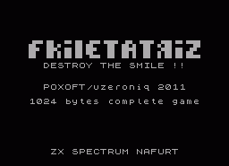Игра Fkiletatriz (ZX Spectrum)
