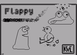 Игра Flappy (ZX Spectrum)