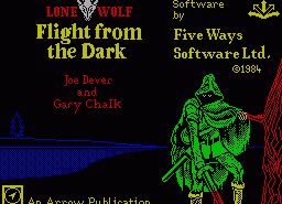 Игра Flight from the Dark (ZX Spectrum)