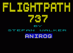 Игра Flight Path 737 (ZX Spectrum)