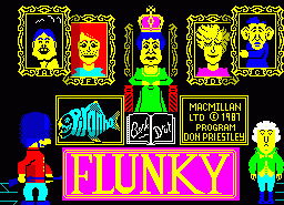 Игра Flunky (ZX Spectrum)