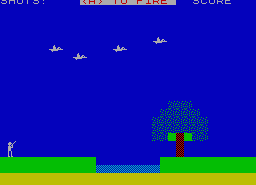 Игра Flying Geese (ZX Spectrum)